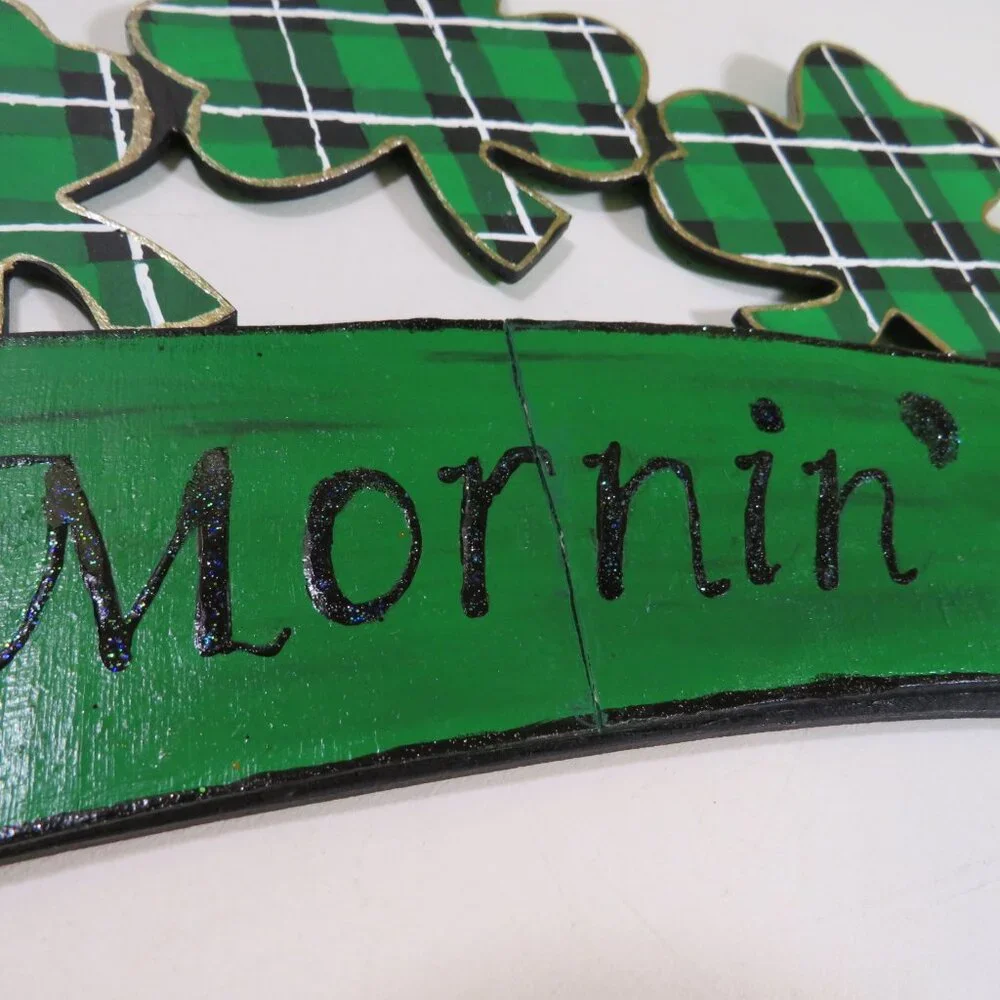 St Patrick's Day party items (suspenders, tie, wall décor & invitations)